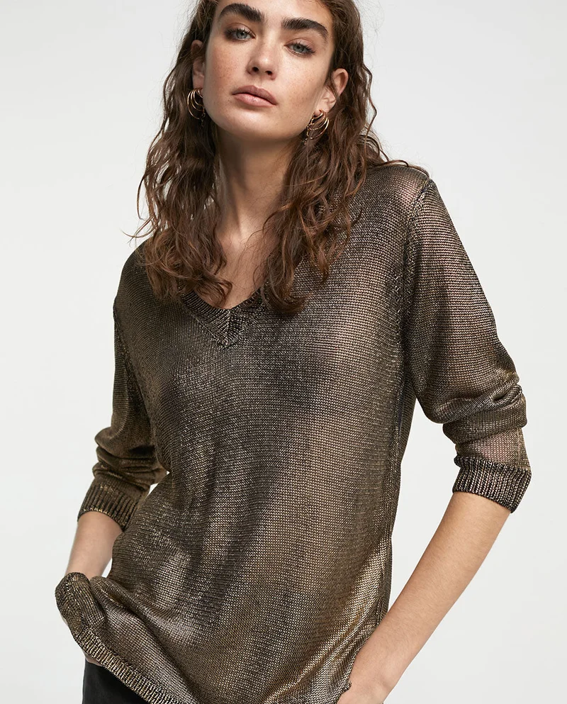 Lola Casademunt Laminated sweater