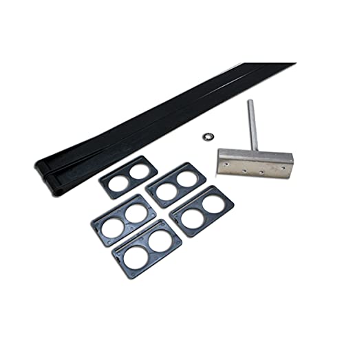 Lippert Components مجموعة ليبرت مكونات 1346281 فليكس غارد مزدوجة مع الأجهزة سوداء، قياسية - Image 1