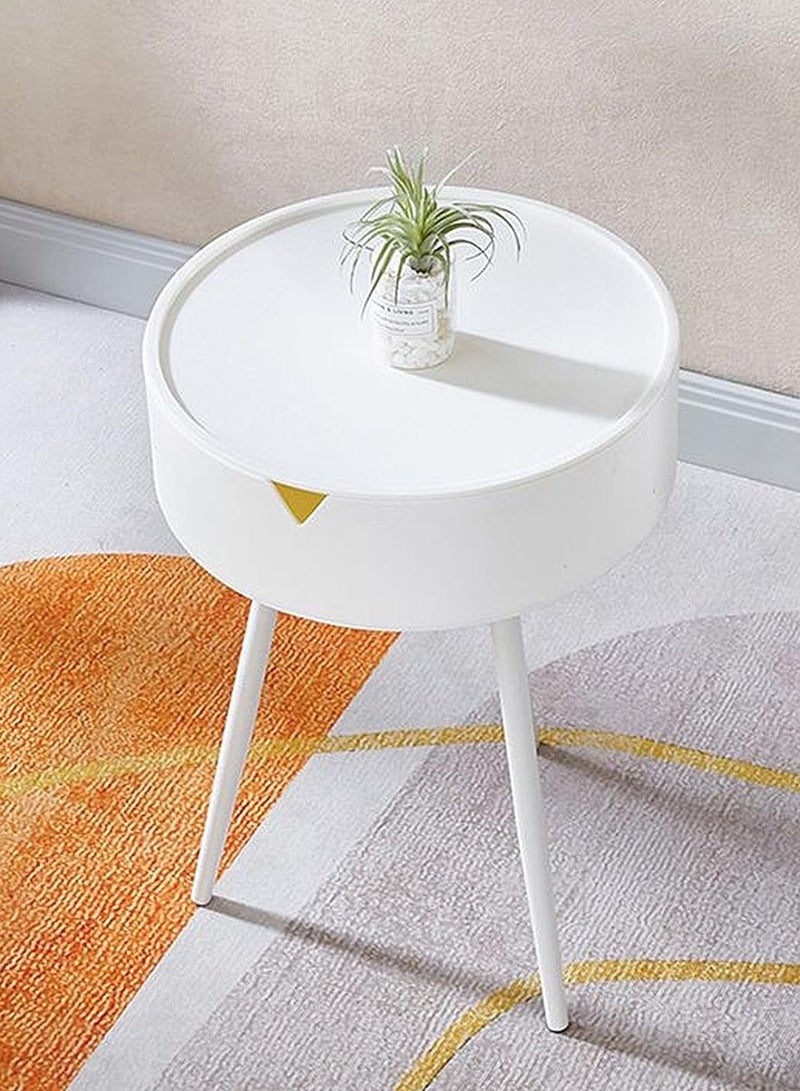 DubaiGallery Night Stand, Modern End Table, Modern Night Stand, for Bedroom Night Stand Small Nightstands End Table with Drawers Modern - Image 3