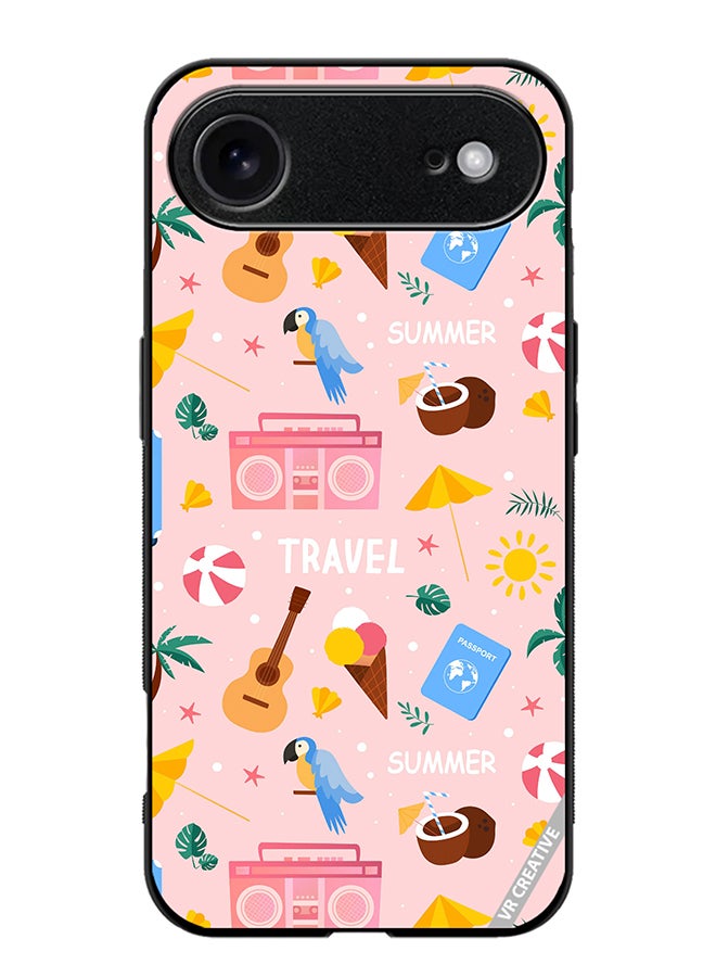 Protective Case Cover For Apple iPhone 17 Air Summer Season Pattern Design Multicolour