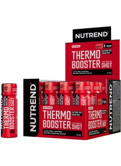 NUTREND Thermobooster Shot - 20 x 60 ml - Grapefruit Flavor - Caffeine free, Sugar free - Weight Management Energy Drink - Boosts Metabolism & Energy  - Image 1