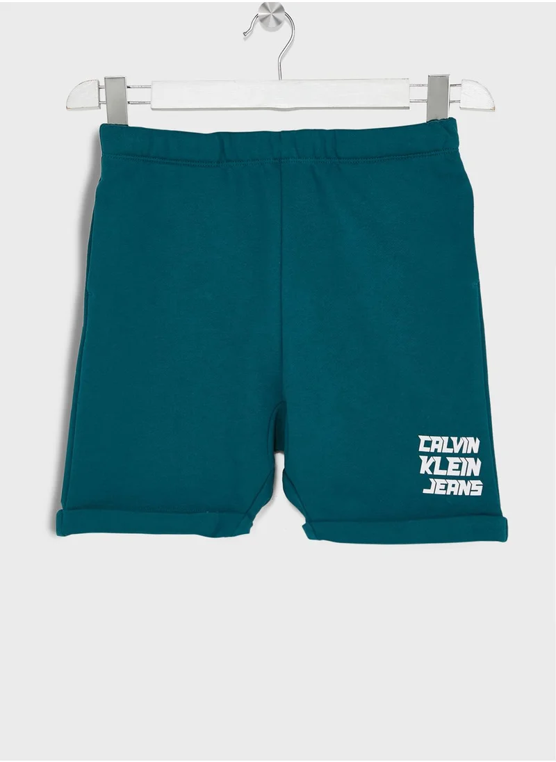 Calvin Klein Jeans Kids Logo Shorts