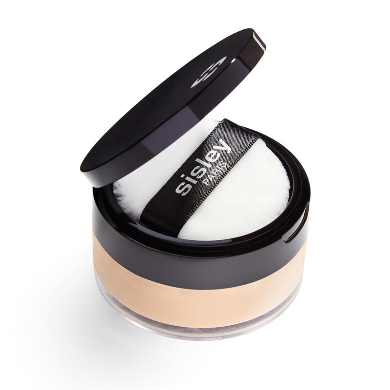 Sisley Paris PhytoPoudre Libre 1 Irisee BeautyEnhancing UltraLight Loose Translucent Powder Mattifies Skin Sets Makeup All Skin Types Includes Velvet Powder Puff - Image 2
