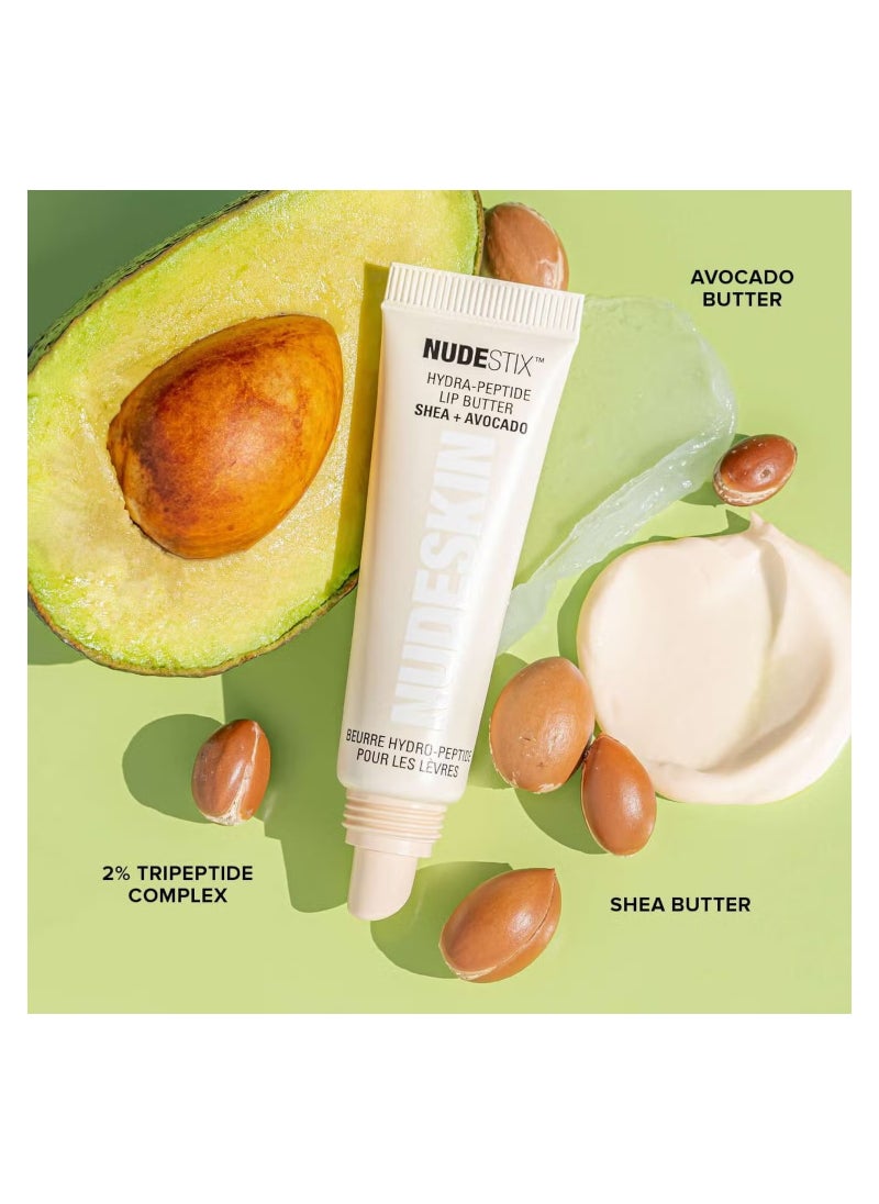 Nudeskin Hydra-Peptide Lip Butter With Shea and Avocado - 10 ml