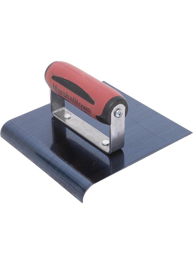 MARSHALLTOWN The Premier Line 162Bd 6-Inch By 6-Inch Blue Steel Edger With Durasoft Handle  - Image 3