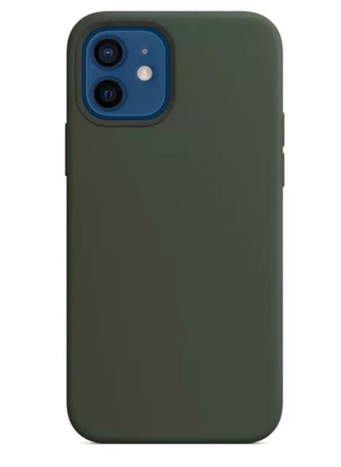 Flexible and modern silicone case for iPhone 13Pro Max  olive color