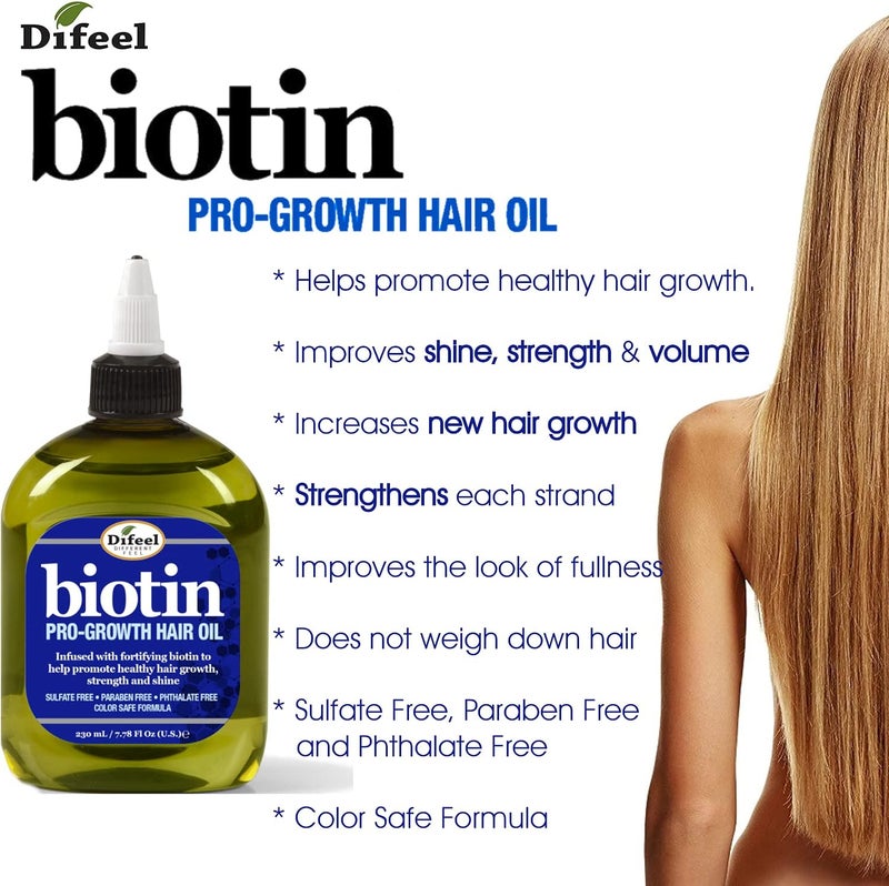 difeel Premium Biotin Hair Oil 7.1 oz. (Pack of 2) - Image 5