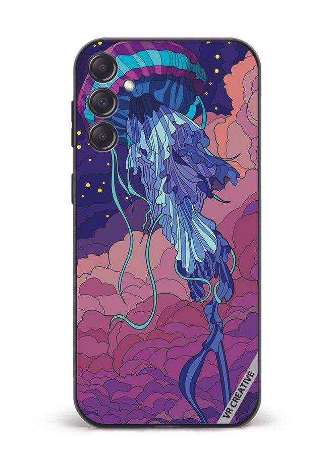 VR CREATIVE Protective Case Cover For Samsung Galaxy A14 5G/A14 Starfish Design Multicolour - Image 1