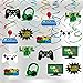 MIAHART 34 Pieces Video Game Party Hanging Swirls Decorations Foil Ceiling Streamers for Video Game Themed Birthday Party Decorations - Image 3