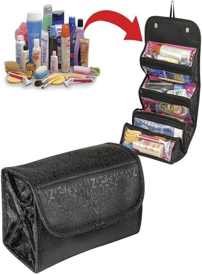 GLIVE (LABEL) Multi Functional Women Cosmetic Makeup Jewelry Toiletry Storage Bags Travel Pouch Buy 1 Get 1 Free - Image 2