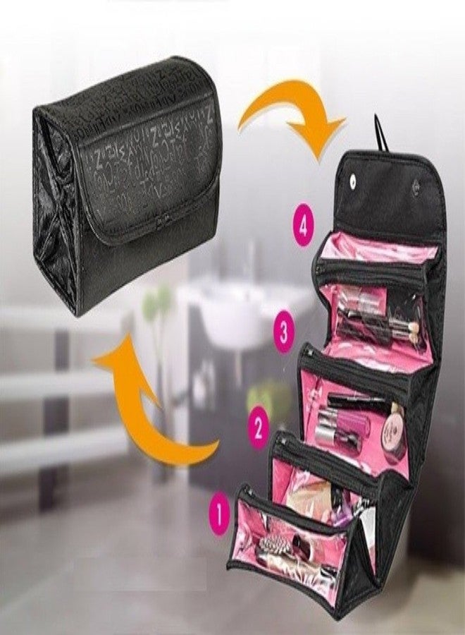 GLIVE (LABEL) Multi Functional Women Cosmetic Makeup Jewelry Toiletry Storage Bags Travel Pouch Buy 1 Get 1 Free - Image 3