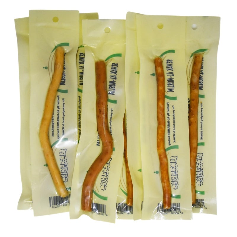 عصي السواك مسواك سيواك عصي السواك المسلم الطبيعية العشبية مغلقة بالفراغ أراك بيلو فرشاة طبيعية فرشاة أسنان 8 عصي أسنان