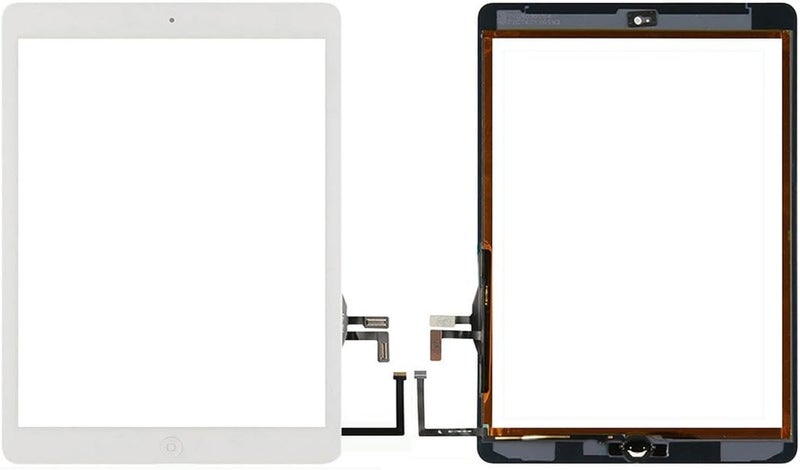 Zentop for White IPad Air 1st Generation Touch Screen Digitizer Glass Replacement Modle A1474 A1475 A1476 with Home Button,Camera Holder,Preinstalled Adhesive,Tool Kit. - Image 2