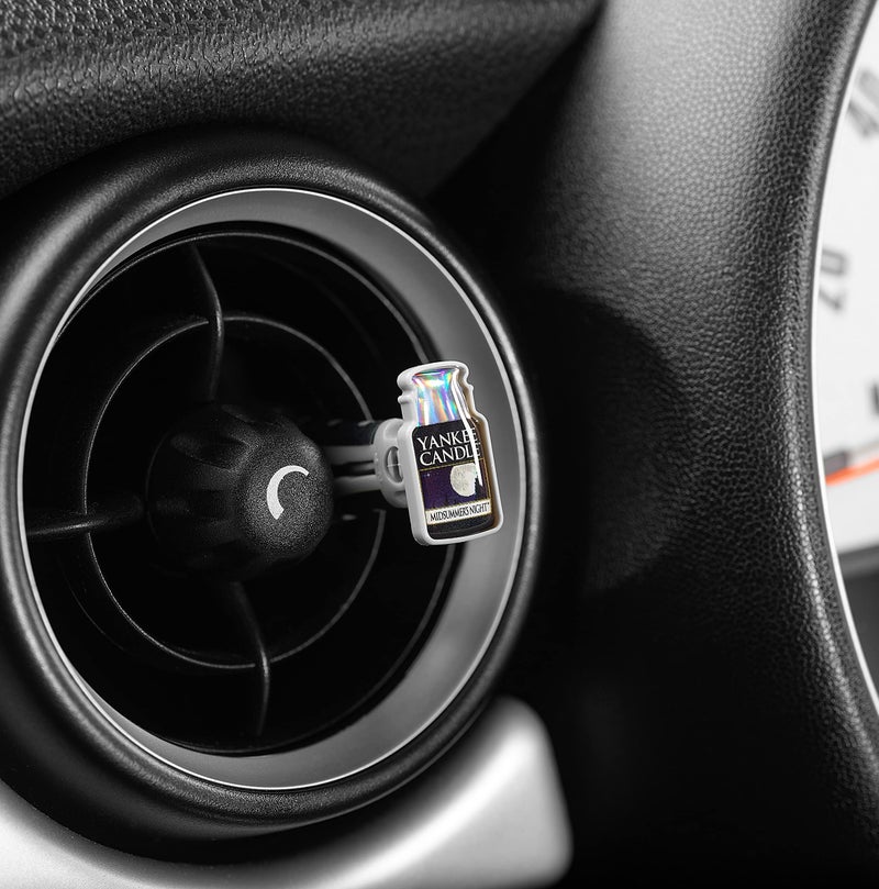 Yankee Candle Car Air Fresheners, Car Vent Stick MidSummer's NightÂ® Scented, Includes 4 Odor Neutralizing Sticks, Each Lasts Up To 2 Weeks - Image 4