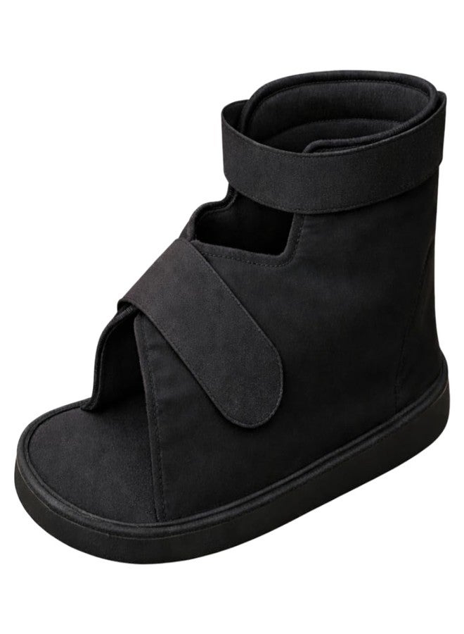 Dr Helix Medical Cast Shoe for Walking | Recovery Foot Support Shoe Designed to Improve Balance, Reduce Impact and Provide Comfort During Post Injury Rehabilitation (Size - XL, Black) - Image 1