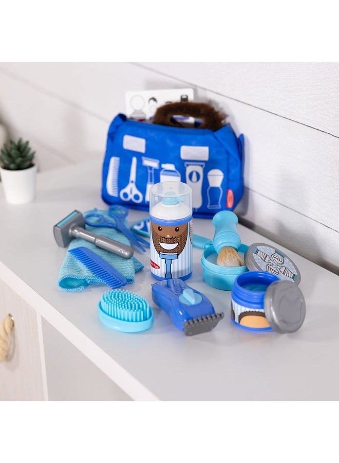 Melissa & Doug مجموعة صالون الحلاقة من ميليسا ودوج (16 قطعة) - Image 2