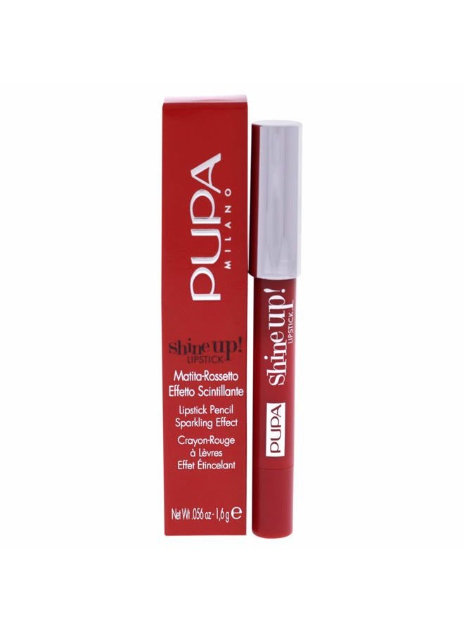 PUPA Shine Up! Lipstick - 004 Walking On The Sand for Women - 0.056 oz Lipstick - Image 1