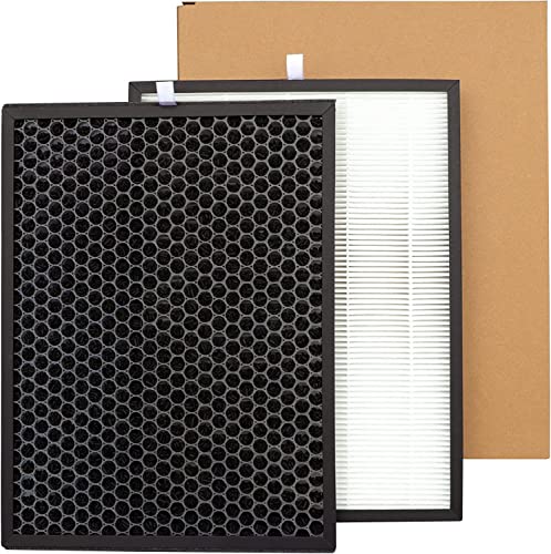 LRFDRESS FY1413/40 Activated Carbon Filter & FY1410/40 HEPA Filter Compatible with Phillips Air Purifier Series 1000 1000i AC1214 AC1215 AC1217 AC2729 replacement of the air purifier filter - Image 1