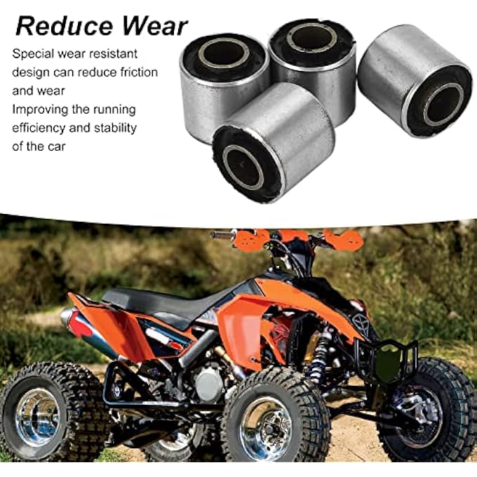 rayihni 4 Pcs Rear Swing Arm Bushes 12Mm 28Mm 29Mm Metal Shock Swingarm Bushing Spacer Set For Quad Atv Pit Dirt Bike Motorcycle - Image 5
