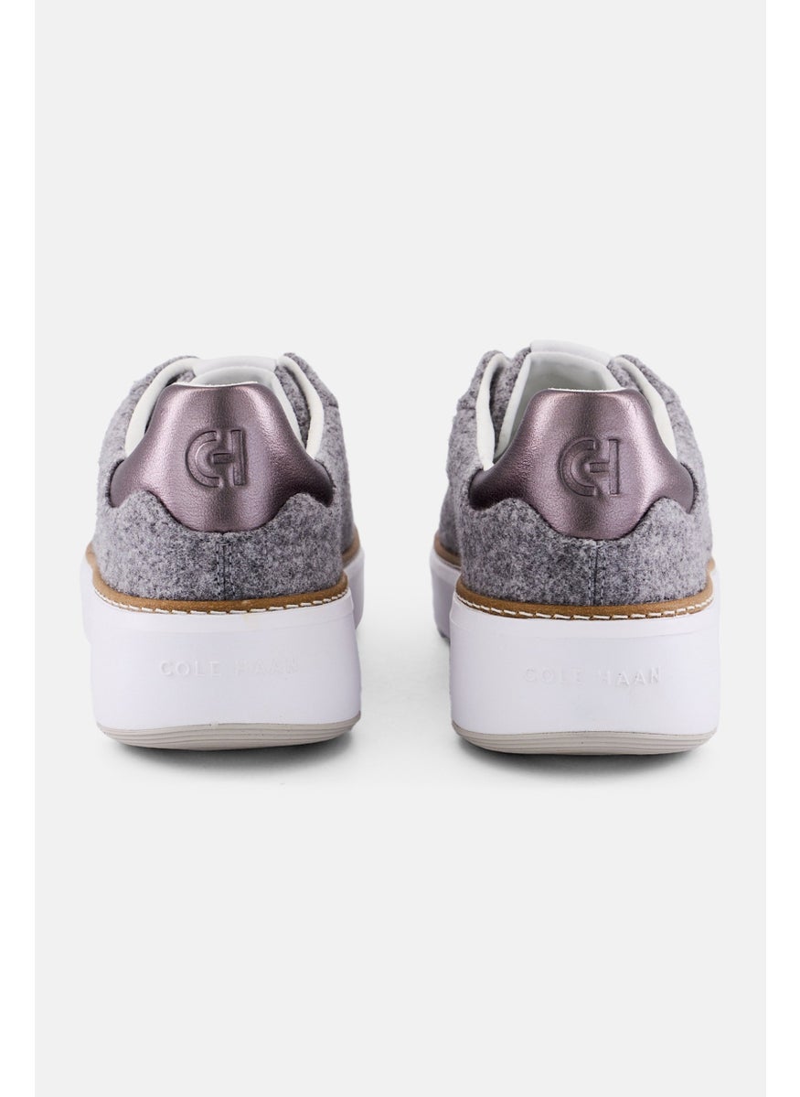 COLE HAAN Women Lace Up Casual Shoes, Grey  - Image 2