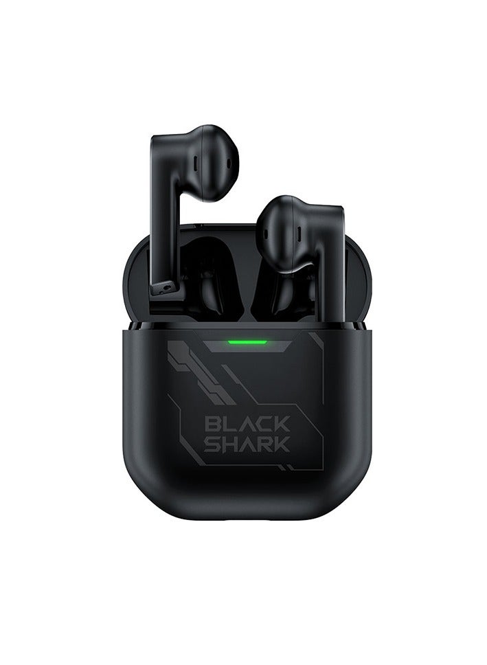 بلاك شارك سماعات أذن بلوتوث للألعاب Black Shark JoyBuds Ultra بتصميم رائع ودعم تقليل الضوضاء ENC توفر تجربة مكالمات مستقرة ومدة بطارية تصل إلى 28 ساعة عند استخدامها مع قاعدة الشحن. خيار مثالي بسعر شهير يجب على عشاق التقنية عدم تفويته. - Image 1