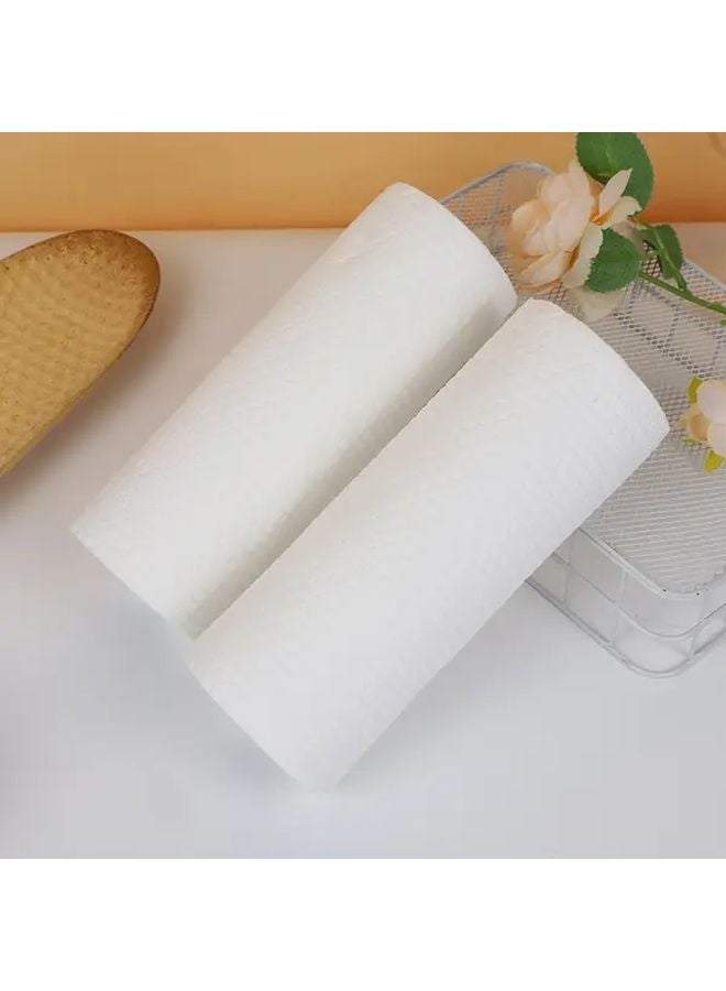 125 Pack White Disposable Absorbent Foot Towels Quick Dry Multi Purpose Wipes - Image 4