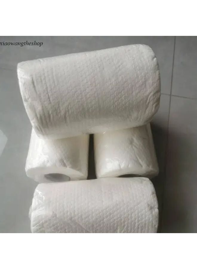 125 Pack White Disposable Absorbent Foot Towels Quick Dry Multi Purpose Wipes - Image 3