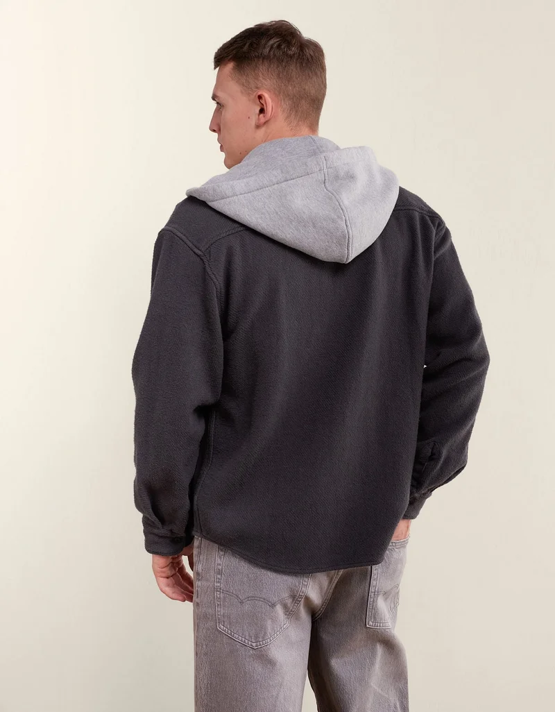 American Eagle  AE Hooded Flannel Shirt for Men | Best Price UAE
