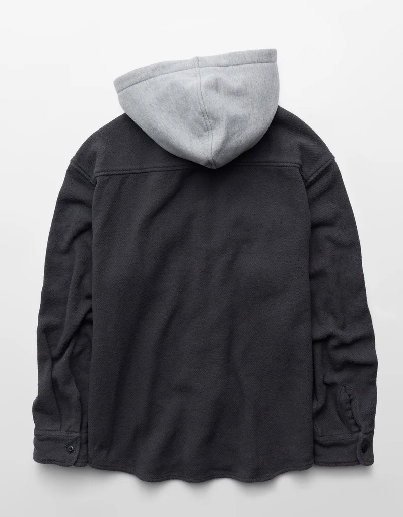 American Eagle  AE Hooded Flannel Shirt for Men | Best Price UAE