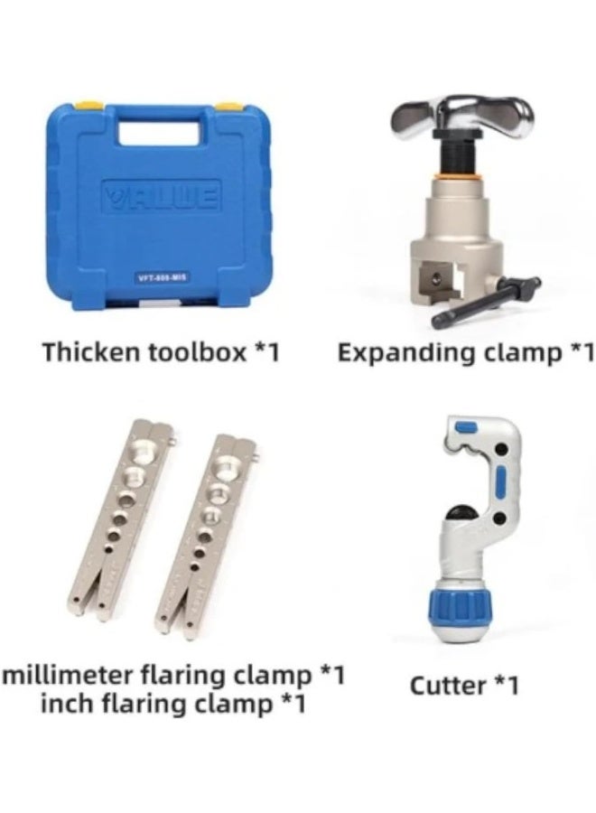 Biella Premium Tools For Precision Hvac Repair: Mis Copper Tube Expander And Eccentric Flare Set - Image 3
