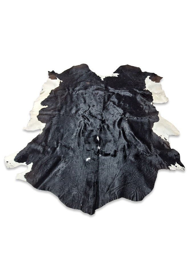 Natural Cowhide Carpet , Luxurious and elegant , ideal for use in living rooms, dining rooms, reception , and offices , a distinctive decorative piece made of natural calfskin with a non-slip backing - lightweight and adds a unique touch to any space  - Image 2