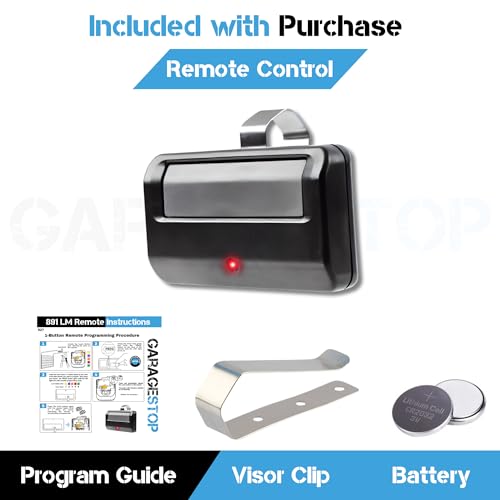 GARAGE STOP 891LM for Chamberlain Craftsman Liftmaster Garage Door Opener Remote Replacement, 1993+ Garage Clicker, Universal Garage Door Opener Remote for 5 Learn Button - Image 4