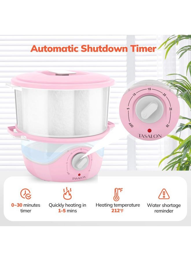 TASALON Mini Hot Towel Warmer for SPA, Towel Heater for Stones and Towels, Esthetician Supplies Towel Warmers for Bathroom, Barber, at Home Salon, Baby Towel Steamer for Facials and Body - Image 3