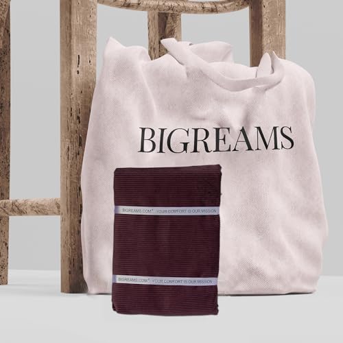 B BIGREAMS - Your Comfort is Our Mission BIGREAMS Unstitched Corduroy Trouser Fabric For Men – 58" Wide Premium Cotton Pants Material, Corduroy Pants Piece - Soft Feel, 240 GSM, Ideal for customize Pants for Men's & Women's - Image 2