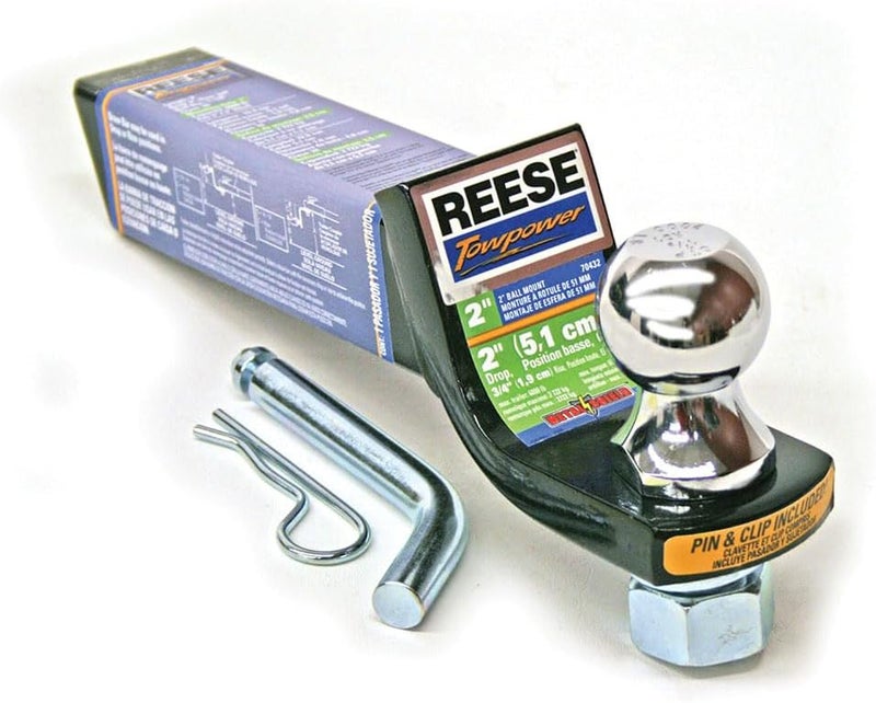 Reese Towpower 7043200 2" Drop Standard Class III Starter Kit , Black - Image 1