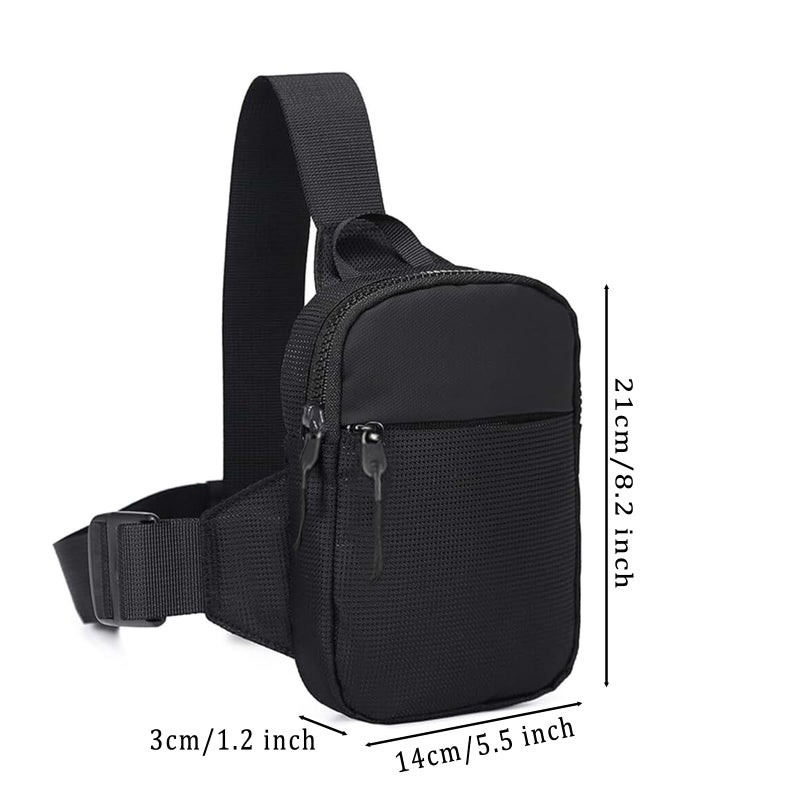 Hganxiu Fanny Pack for Men,Crossbody Sling Bag for Men,Small Travel Bag,Cross Body Bag - Image 4