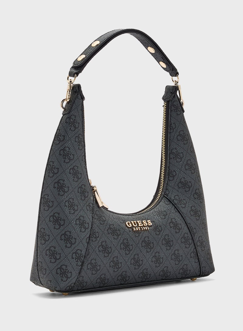 GUESS CALISTA TOP ZIP SHOULDER BAG  - Image 3