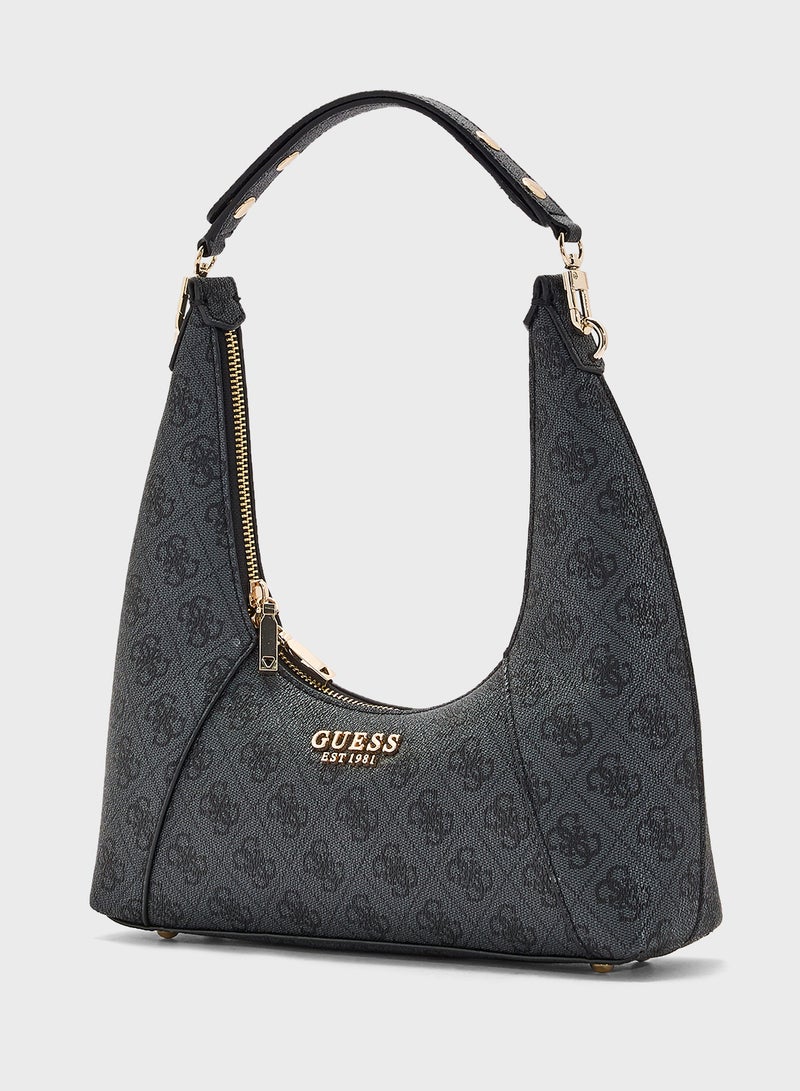 GUESS CALISTA TOP ZIP SHOULDER BAG  - Image 4