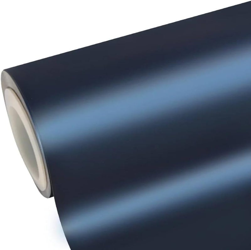 ERATO Vinyl Car Wrap Sheet Roll Film Sticker Decal Waterproof Car Styling Metallic Blue12x36 Wrap Auto Vehicle Accessories - Image 1