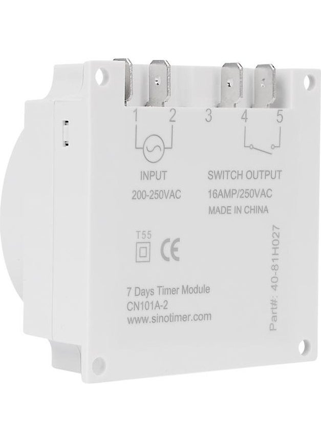Hobi Mekatronik - Hobi Mechatronics CN101A 220V Ac Programmable Delayed Time Adjusted Weekly Relay - Image 1