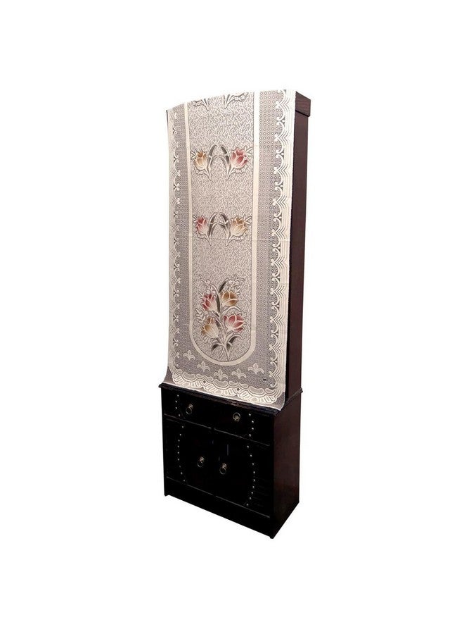 Kuber Industries Cotton Dressing Mirror Cover Set (Cream, Standard, KULS0354) - Image 2