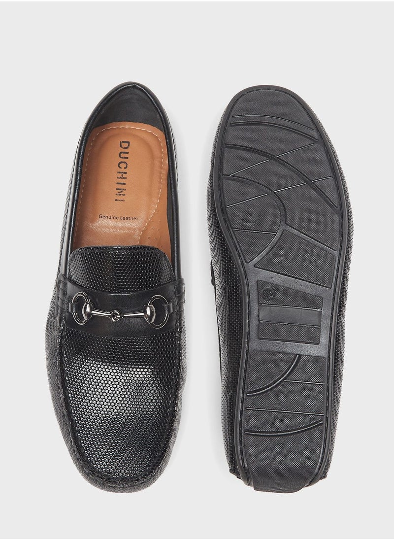 DUCHINI - Casual Slip On Loafers - Image 1