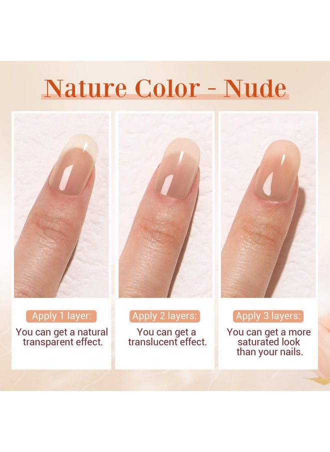 AZUREBEAUTY Nail Repair Kit Transparent Nude Brown Broken Cracked Split Weak Nails Ideal Solution Emergency Easy Quick Fix Dip Powder 28G 1 Oz Quickdrying Repair Glue 10Ml Nail File & Nail Buffer Azurebeauty  - Image 5