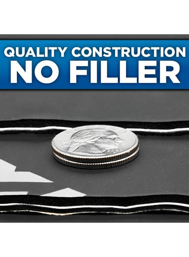 NVX Stealth Black SDBBP40 90 mil Thick 36 sqft. Car Sound Damping Mat, Butyl Automotive Sound Deadener, Audio Noise Vibration Insulation and Dampening (Nine 18” x 32” Sheets) - Bulk Pack - Image 3