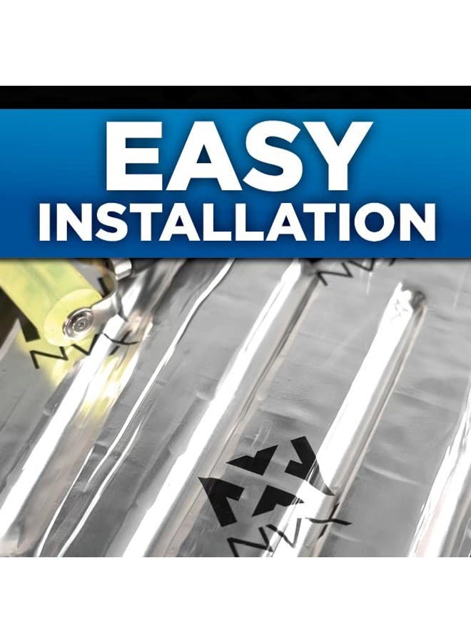 NVX Stealth Black SDBBP40 90 mil Thick 36 sqft. Car Sound Damping Mat, Butyl Automotive Sound Deadener, Audio Noise Vibration Insulation and Dampening (Nine 18” x 32” Sheets) - Bulk Pack - Image 4