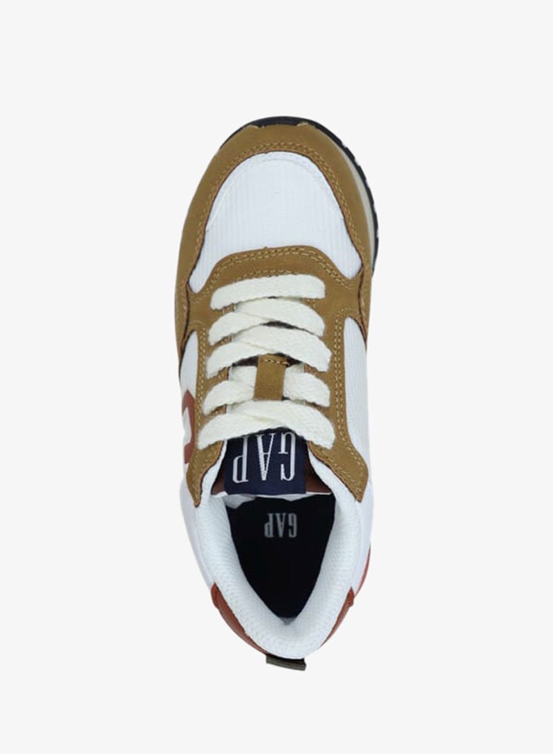 GAP Boys' Panelled Sneakers with Lace-Up Closure - NEW YORK II - Image 4