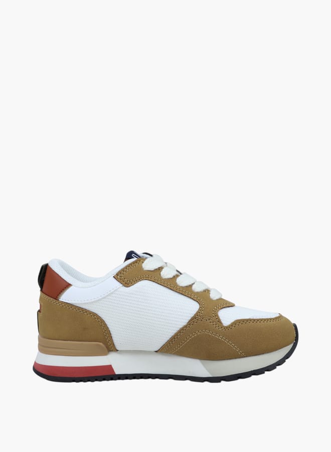 GAP Boys' Panelled Sneakers with Lace-Up Closure - NEW YORK II  - Image 2