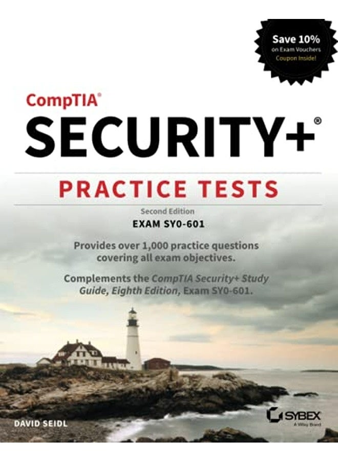 Comptia Security+ Practice Tests Exam Sy0601 By Seidl, David Paperback 