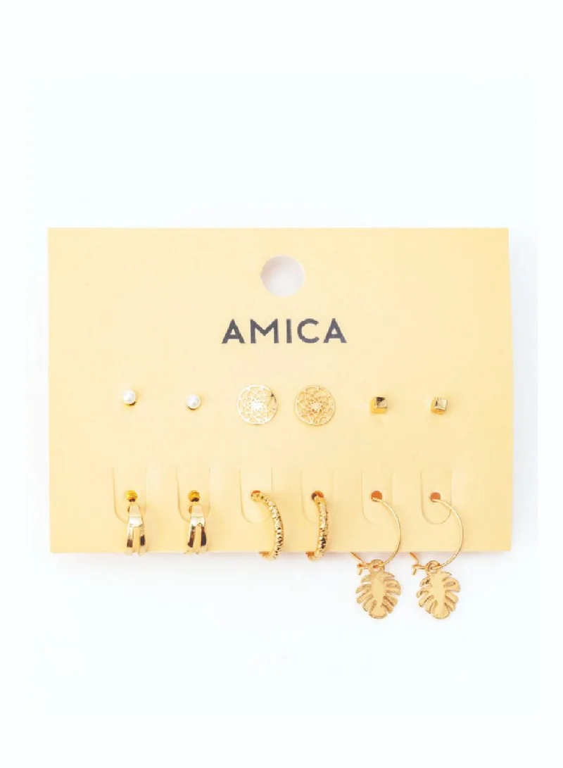 AMICA Mix & Match Set of 6 Earrings