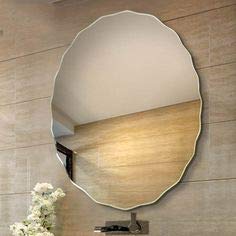 Quality Glass Round Glass Wall Mount Mirror Silver 24 X 24 Inch Unframed